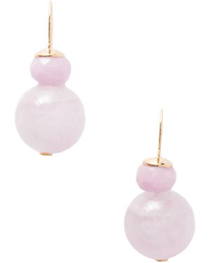 Jennifer Behr Beaded Earrings - Pink
