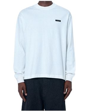 Prada Long-Sleeved Sweatshirt - Blue