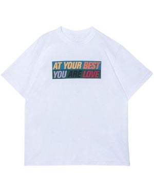 Sacai Print T-Shirt - White