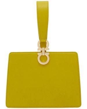 Ferragamo Mini Clutch - Yellow