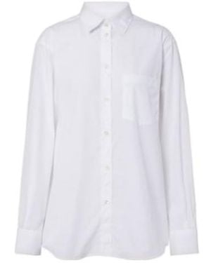 Rohe Cotton Poplin Shirt - White