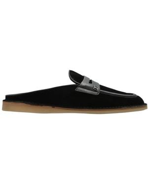 Dolce & Gabbana Penny Strap Slides - Black