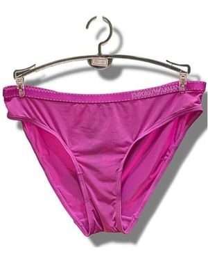Emporio Armani Logo Trunks - Pink