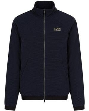 EA7 Logo Casual Jacket - Blue