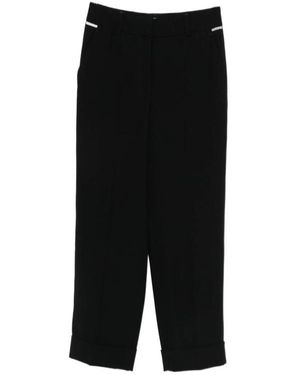 Peserico Cuff Trousers - Black