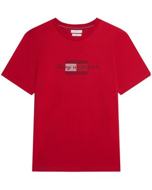 Tommy Hilfiger Simple T-Shirt - Red