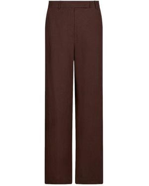 Liu Jo Wide Fit Trousers - Brown