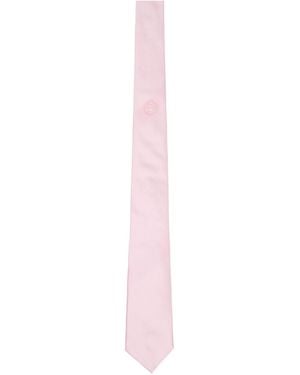 Versace Pointed Tie - White