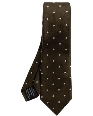 Tom Ford Pointed Tie - Black