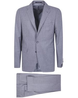 Tagliatore 'Bruce' Single Breasted Jacket - Blue