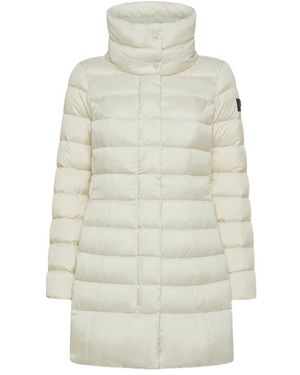 Peuterey Sobchak Mqn High Collar Down Jacket - White