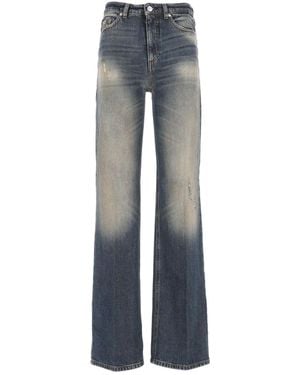 Nine:inthe:morning Belt-Loop Jeans - Blue