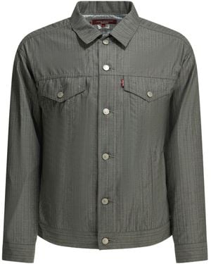 Junya Watanabe Levi's Type 2' Overshirt Jacket - Green