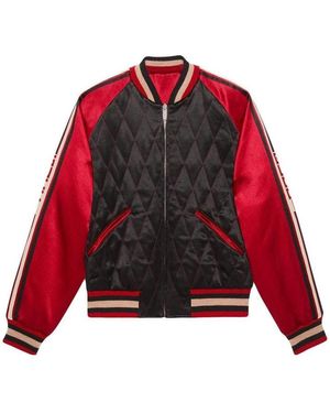 Gucci Double-Sided Pilot Jacket - Red