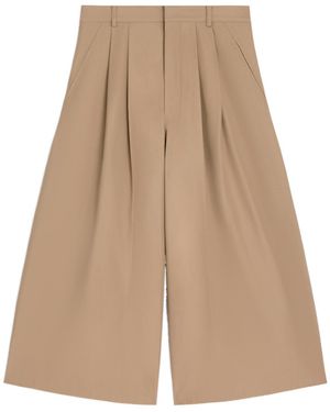 Celine Montauk Cropped Pants - Natural