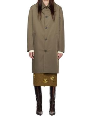 16Arlington Torrance Single-Breasted Trench Coat - Natural