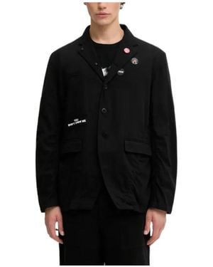 Undercover Appliqu Tailored Jacket - Black