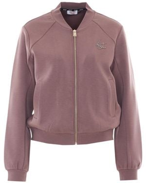 Liu Jo Long-Sleeve Sweatshirt - Purple