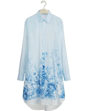 Dior Iviera Long Blouse - Blue
