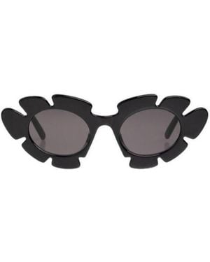 Loewe Flower Frame Sunglasses - White