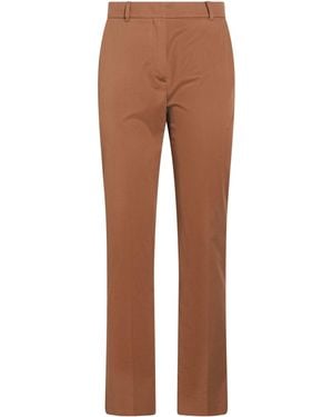 Max Mara Straight-Leg Pants - Brown