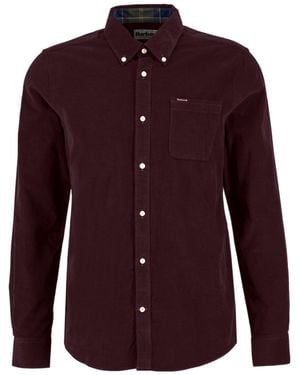 Barbour Ramsey Shirt - Purple