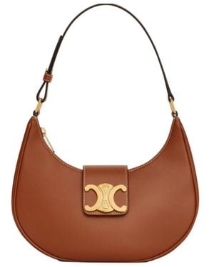 Celine Medium Ava Triomphe Bag - Brown