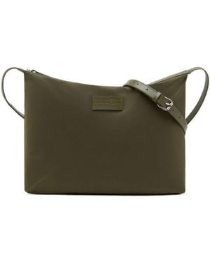 MM6 by Maison Margiela Logo-Patch Cross Body Bag - Green