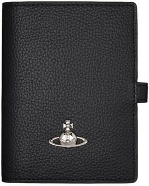 Vivienne Westwood Orb Passport Cover - Black