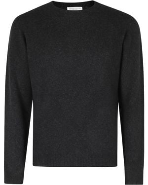 Roberto Collina Crew-Neck Knitted Pullover - Black