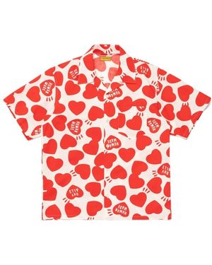 Human Made Heart Vacation Shirt - Red