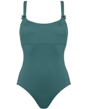 Eres Inspiring Scoop-Neck Swimsuit - Green