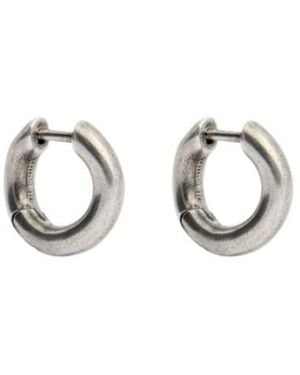 Ann Demeulemeester Mariela Anatomic Loop Earrings - Metallic