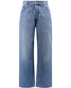 Bottega Veneta Vintage Turned Up Jeans - Blue