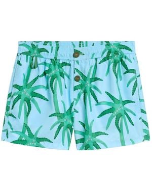 Jacquemus The Puntini Elastic-Waist Swimsuit - Green