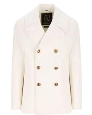 Sealup Amalfi Double-Breasted Coat - Natural