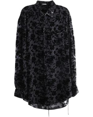 Ann Demeulemeester Long-Sleeved Shirt - Black