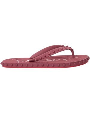 Christian Louboutin Flip-Flops - Pink