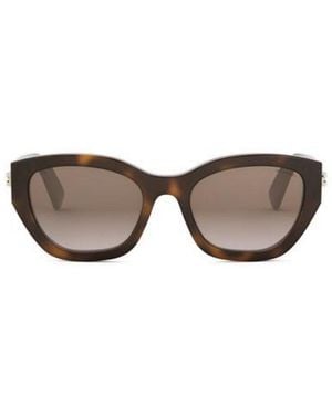 BVLGARI Cat-Eye Sunglasses - Brown