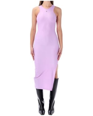 strapless open back dress RAYON MODAL KNIT JERSEY main image 1
