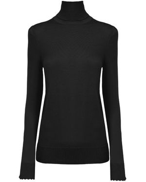 Chloé Chloé Turtleneck Knitted Jumper - Black