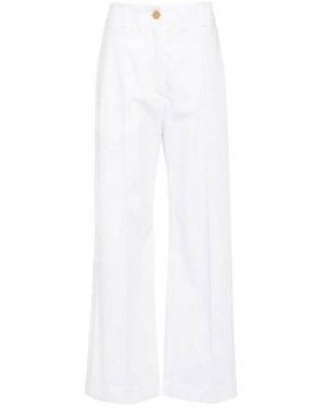 Patou Straight-Leg Casual Pants - White
