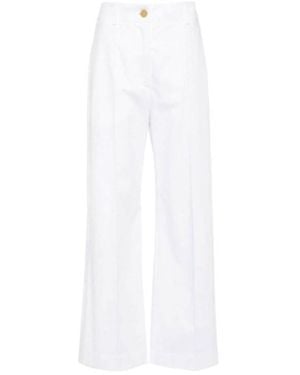 Patou Straight-Leg Casual Pants - White