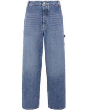 Bottega Veneta Vintage Cargo Jeans - Blue