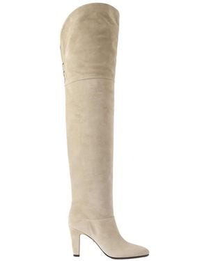 Chloé Eve Over-The-Knee Boots - White