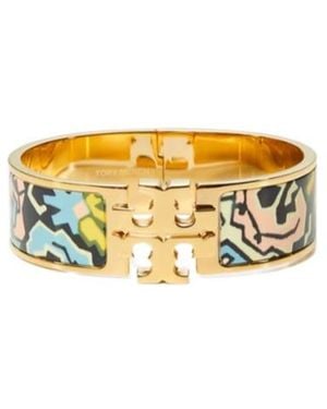 Tory Burch Kira Enamel Bracelet - Metallic