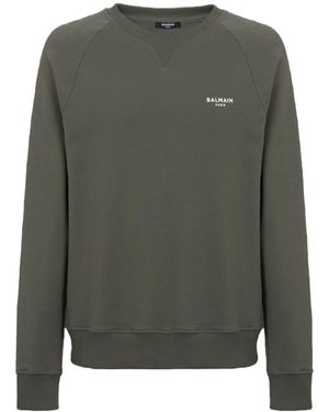 Balmain Long-Sleeved Jumper - Green