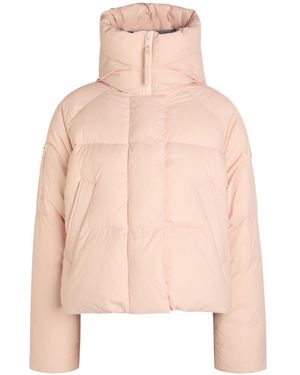 Canada Goose Quilted Hooded Nylon Jacket - Pink