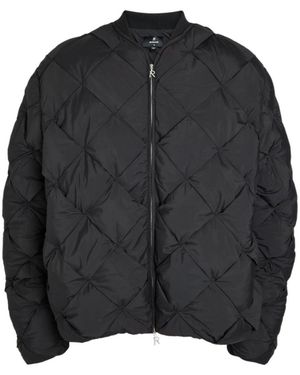 Represent Pillow Padded Nylon Jacket - Black