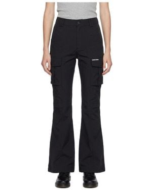 Marissa Chiara Belt Loop Casual Trousers - Black